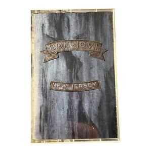 Bon Jovi New Jersey Cassette Tape  Polygram Records [1988]